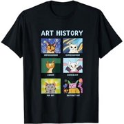 Art History Cats Fine Arts Cat for Art Collector T-Shirt