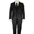 thumbnail image 1 of Art Hoffman Boy's BSS4235 Piece Tuxedo Suit - Black - 3, 1 of 2