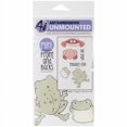 thumbnail image 1 of Art Impressions 4406 Art Impressions Front-N-Backs Cling Rubber Stamp 7''X4''-Frog & Crab, 1 of 1