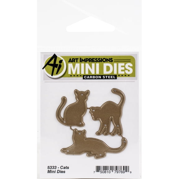 Art Impressions Mini Dies-Cats