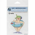 thumbnail image 1 of Art Impressions People Collection Cling Rubber Stamp, 1 of 1