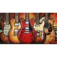 thumbnail image 1 of Art In Motion PDX461LAN1007CISMALL Guitar Collage Poster Print by Bruce Langton, 12 x 18 - Small, 1 of 1