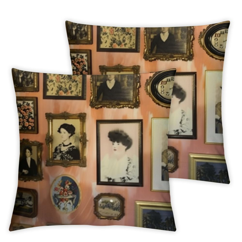 Art Inspired Decorative Throw Pillow Cover