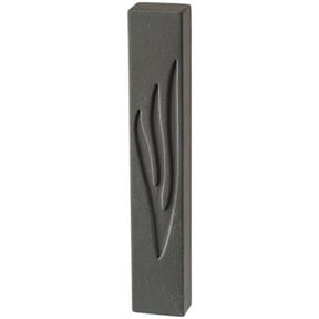 Art Judaica 24382 15 cm Concrete Polymer Stone Like - Black