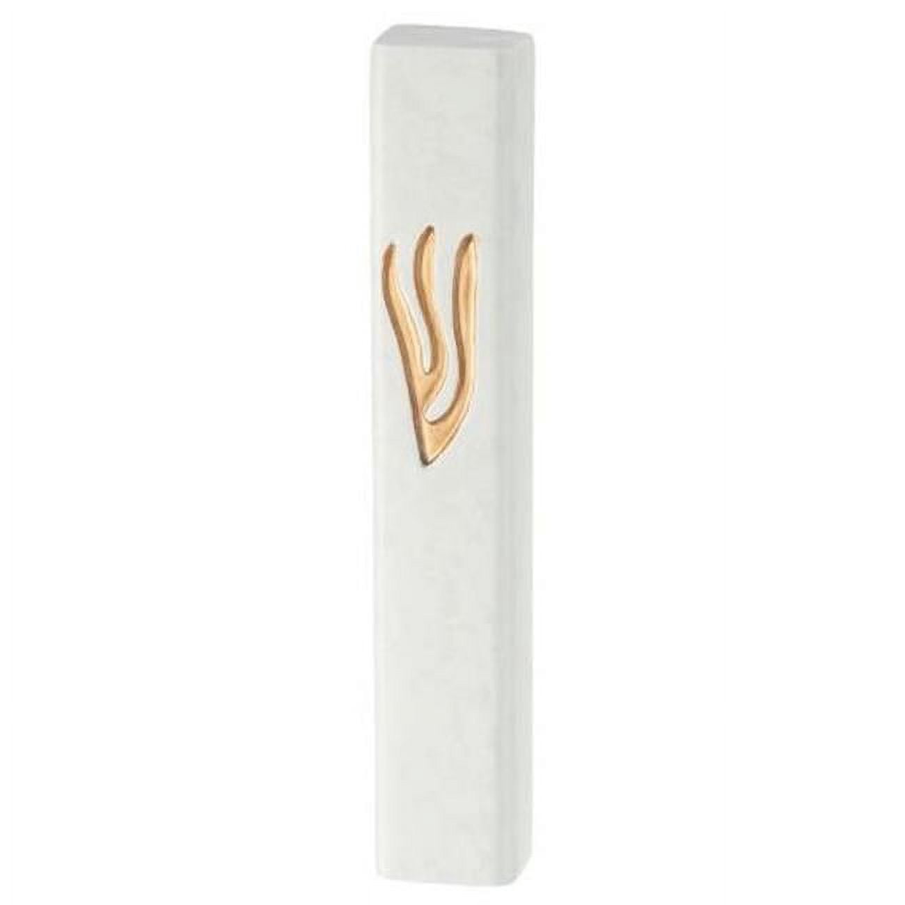 Art Judaica 24085 20 cm Polyresin Stone Like Mezuzah