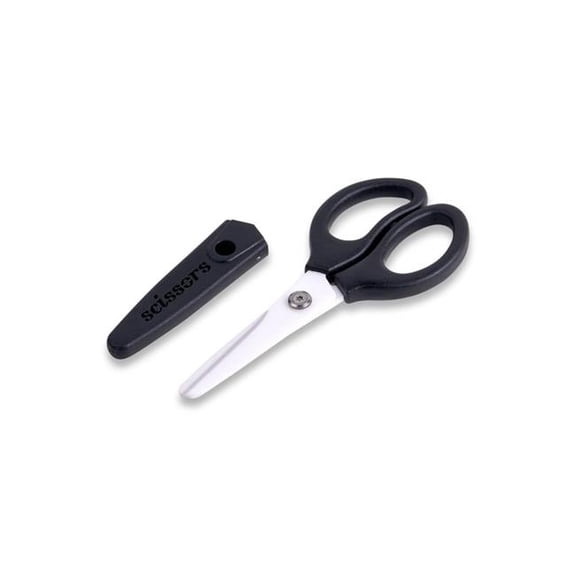 Art Judaica 60507 5.5 in. Ceramic Scissors - Black