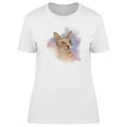 thumbnail image 1 of Art Kitten With Green Eyes T-Shirt Women -Image by Shutterstock, Female 3X-Large, 1 of 2