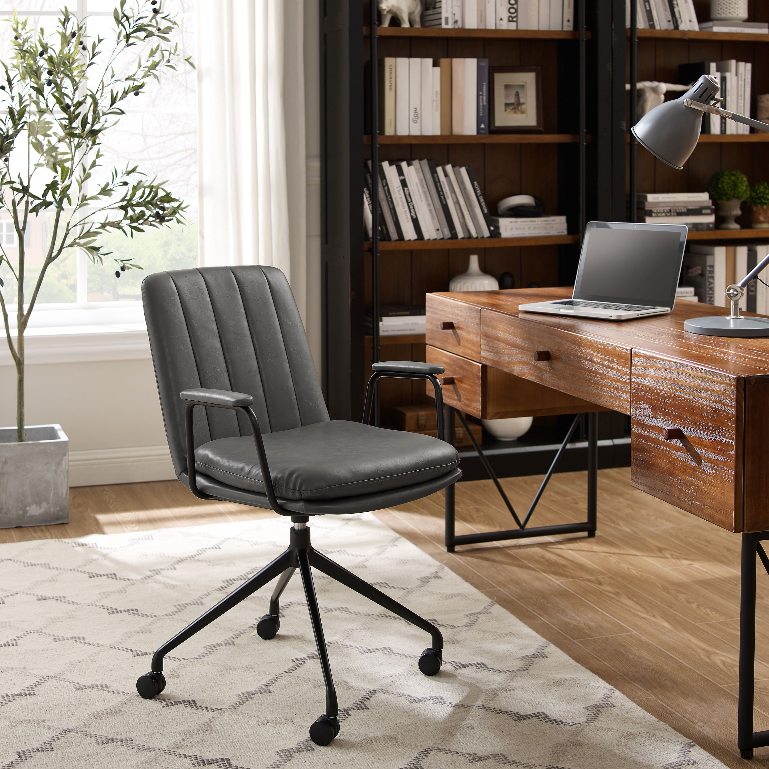 https://i5.walmartimages.com/seo/Art-Leon-Office-Chair-Swivel-Faux-Leather-Upholstered-Seat-Metal-Legs_991cd129-8200-4dd2-8996-039fd09ce05f.71a9dde7578520f5ecb85f97c89cd66f.jpeg