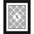 thumbnail image 1 of Art Licensing Studio 11x14 Black Ornate Wood Framed with Double Matting Museum Art Print Titled - X, 1 of 4