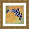thumbnail image 1 of Art Licensing Studio 12x12 Gold Ornate Wood Framed with Double Matting Museum Art Print Titled - Maryland, 1 of 4