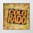 thumbnail image 1 of Art Licensing Studio 15x15 White Modern Wood Framed Museum Art Print Titled - Colorado, 1 of 4