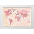 thumbnail image 1 of Art Licensing Studio 18x13 White Modern Wood Framed Museum Art Print Titled - World of patterns, 1 of 4