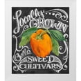 thumbnail image 1 of Art Licensing Studio 20x23 White Modern Wood Framed Museum Art Print Titled - Chalkboard Pepper, 1 of 4