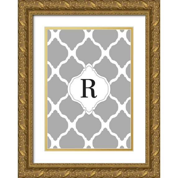 Art Licensing Studio 24x32 Gold Ornate Wood Framed with Double Matting Museum Art Print Titled - R