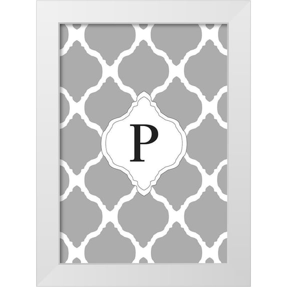Art Licensing Studio 24x32 White Modern Wood Framed Museum Art Print Titled - P
