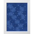 thumbnail image 1 of Art Licensing Studio 25x32 White Modern Wood Framed Museum Art Print Titled - Cool Blue 1, 1 of 4