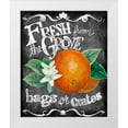 thumbnail image 1 of Art Licensing Studio 26x31 White Modern Wood Framed Museum Art Print Titled - Fresh from the Grove, 1 of 4
