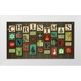 thumbnail image 1 of Art Licensing Studio 32x19 White Modern Wood Framed Museum Art Print Titled - Christmas on Strings, 1 of 4