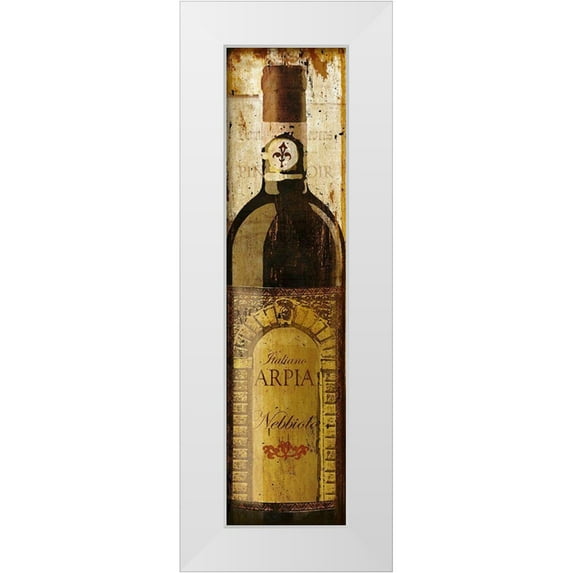 Art Licensing Studio 8x18 White Modern Wood Framed Museum Art Print Titled - European sample I-a