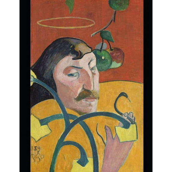 Art Life College Ruled Notebook: Paul Gaugun - Self Portrait - 8.5x11 - 200 Pages (Paperback)