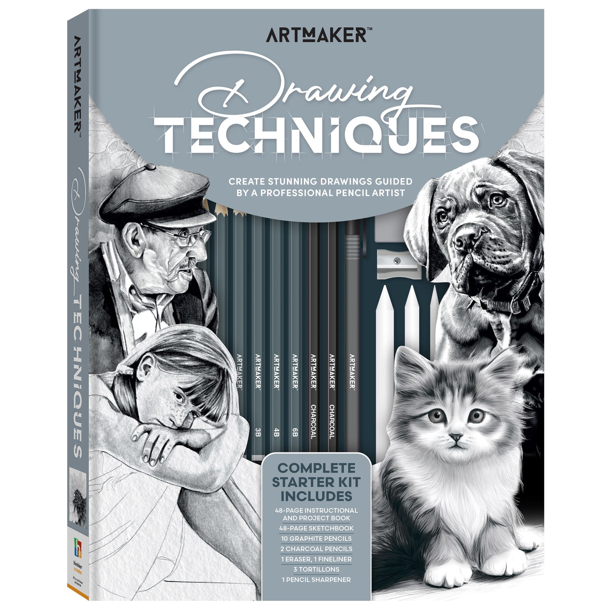Art Maker: Drawing Techniques - Complete Studio Starter Kit