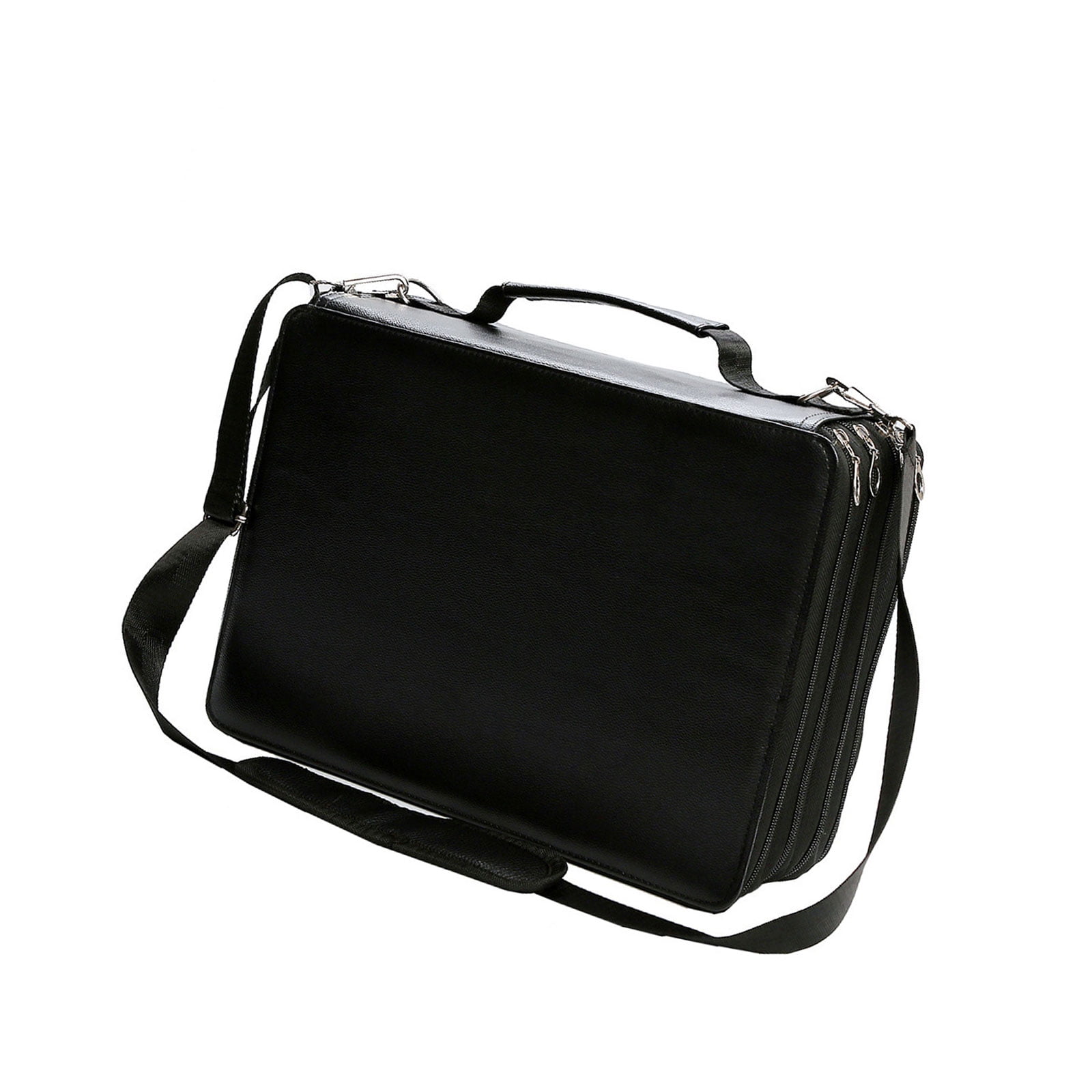 Art Marker Pen Carrying Bag with Shoulder and Handle Strap, Marker Organiser Case for 224 Markers, Marker Storage Bag