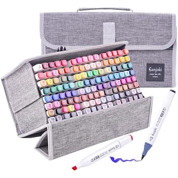 Art Markers 120 Colors Brush Tip Multicolor Pen Professional Marking Pen for Artist and Beginners$$Art & Craft