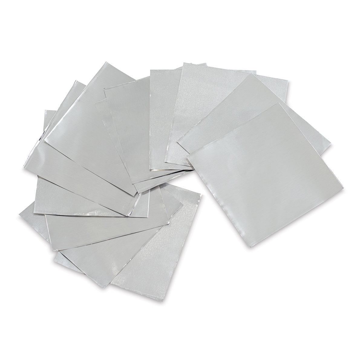 Art Metal Foil Sheets Pkg of 12, 36 Gauge, Aluminum