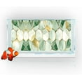 thumbnail image 1 of Art Modern Cyan Marble Aquarium Background, Art Abstract Cyan Mirror Marble Fish Tank Background, Colored Marble Glass Crawling Terrarium Background with 8 EVA Double-Sided Tape, 36X20IN, 1 of 5