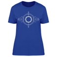 thumbnail image 1 of Art Mystical Drawing Sun T-Shirt Women -Image by Shutterstock, Female 3X-Large, 1 of 2