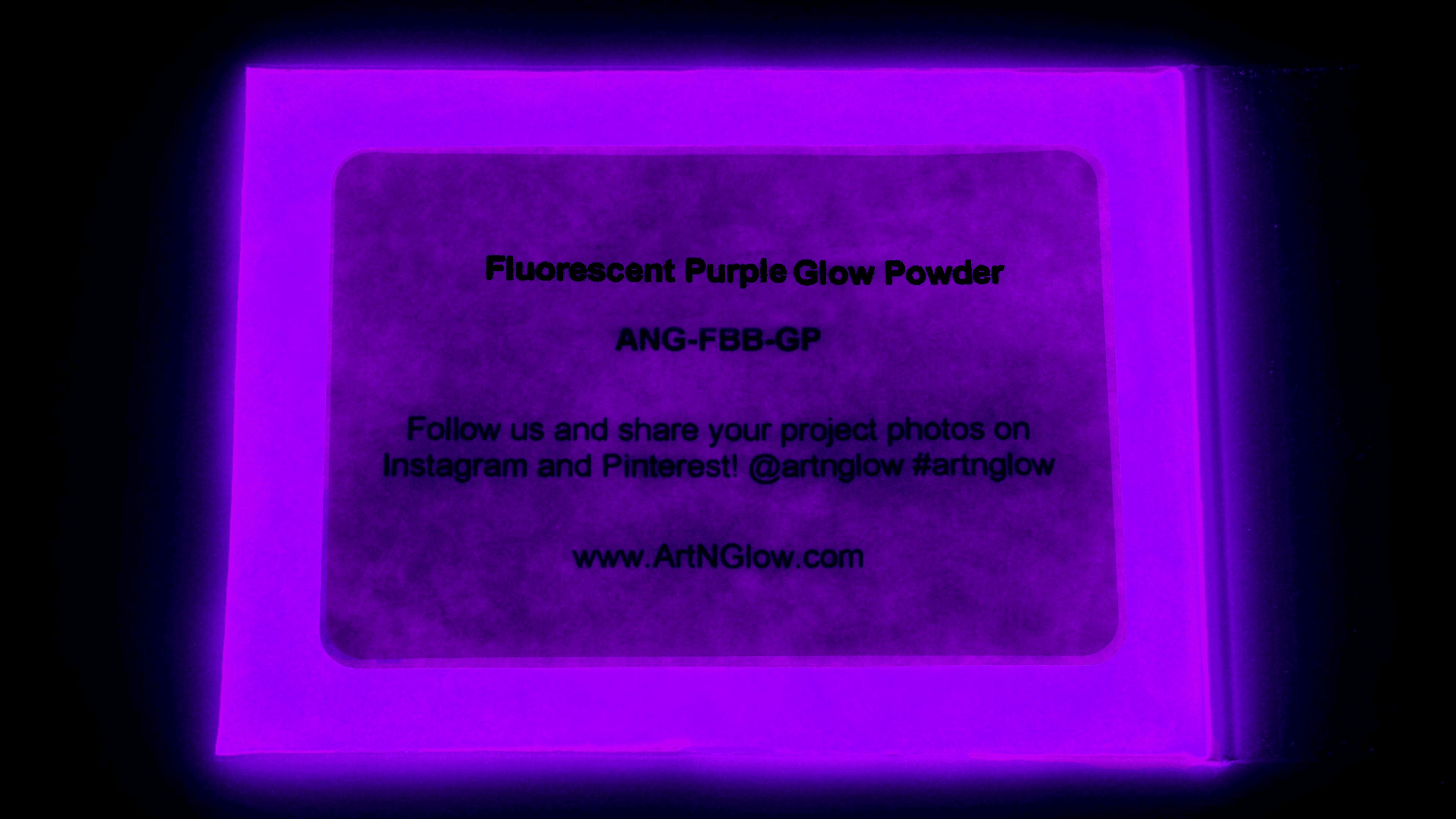 Glow in The Dark Powder - Neutral Orange Glow Powder 16 Ounces (One pound) by Art 'n Glow