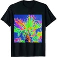 thumbnail image 1 of Art Neon Print Women T-Shirt, 1 of 3