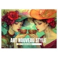 thumbnail image 1 of Art Nouveau Style - A timeless Elegance (Monthly Wall Calendar 2026 11.7 x 16.5 (open)), CALVENDO 14 Month Calendar, 1 of 9