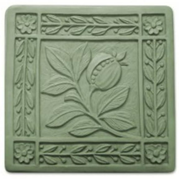 Art Nouveau Tile Stepping Stone Mold - Pack of 2