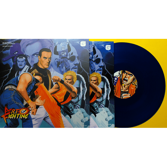 Art Of Fighting The Definitive Soundtrack (Blue Vinyl) LP Record - NEO Sound Orchestra