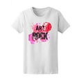 thumbnail image 1 of Art Of Rock Watercolor Flowers Tee Women's -Image by Shutterstock, 1 of 2