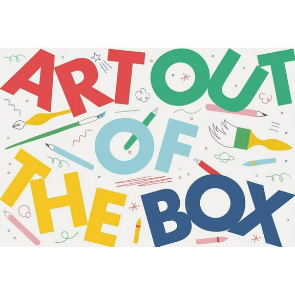 Art Out of the Box : Creativity games for artists of all ages (Fun, creativity drawing game for the whole family! ) (Kit)