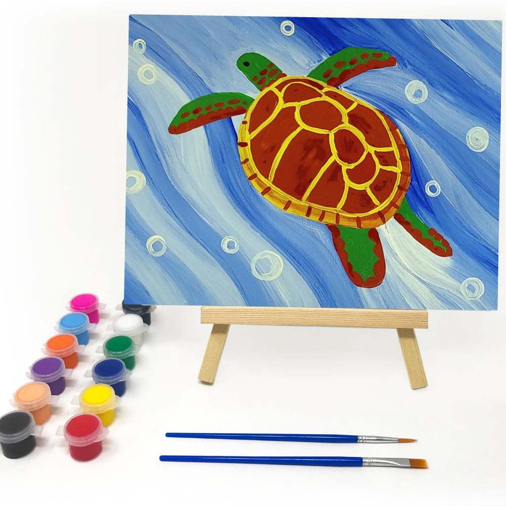 https://i5.walmartimages.com/seo/Art-Paint-Kits-with-Canvas-Board-Drawing-Includes-12-Color-Acrylic-Paint-Set-and-2-Paint-Brushes-Sea-Turtle-Design_1764b14b-8677-4b7d-95ec-e20fb949ab55.f93ba1f93a613a55cbb1e65a158530a9.jpeg
