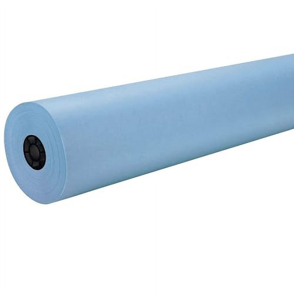 Sky Blue Heavyweight Art Paper Roll, 36 Inches x 500 Feet