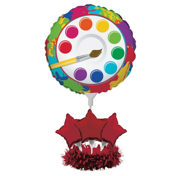 Art Party Balloon Centerpiece Kit, each
