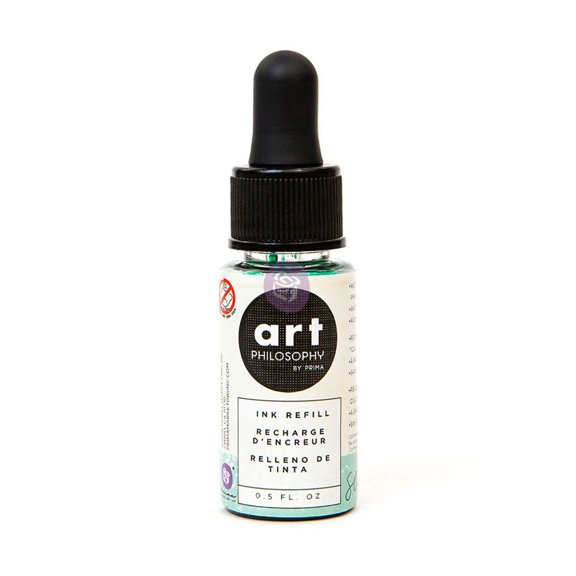 Art Philosophy Color Philosophy Ink Refill - Sea Glass UPC 655350630676