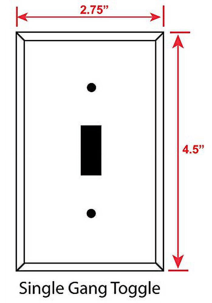 Art Plates - 2-Gang Combination Switch Plate - Toggle - Outlet - Pirate ...