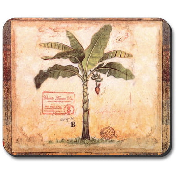 Art Plates Mouse Pad - Big Palm