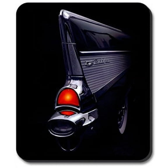 Art Plates Mouse Pad - Black Car Fin