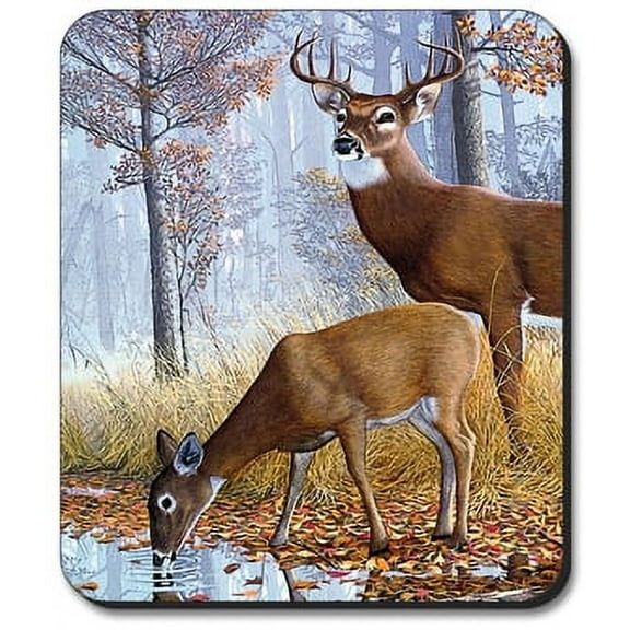 Art Plates Mouse Pad - Deer