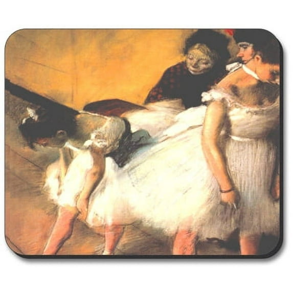 Art Plates Mouse Pad - Degas - Dance Examination