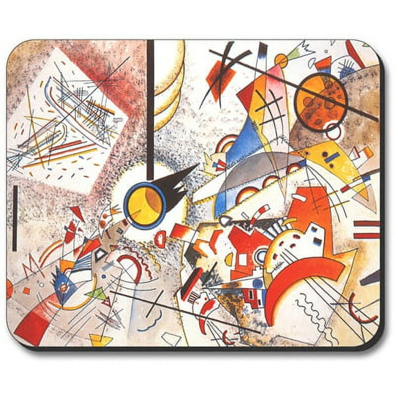 Art Plates Mouse Pad - Kandinsky: Watercolor