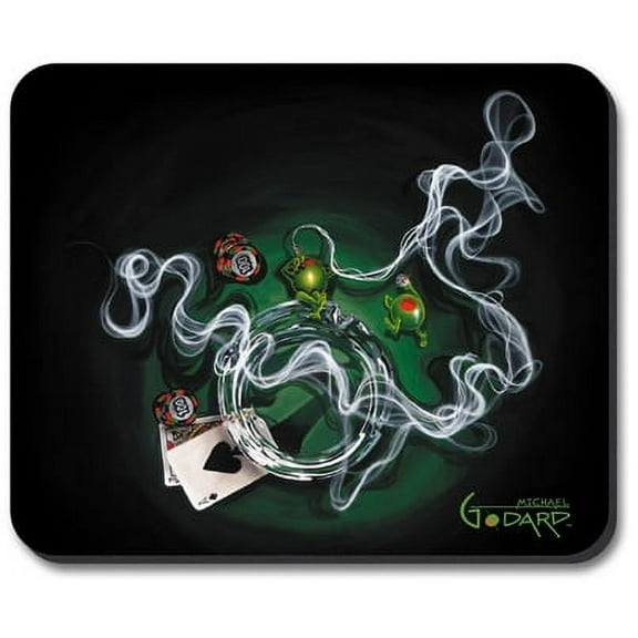 Art Plates Mouse Pad - Michael Godard - No Buts About It