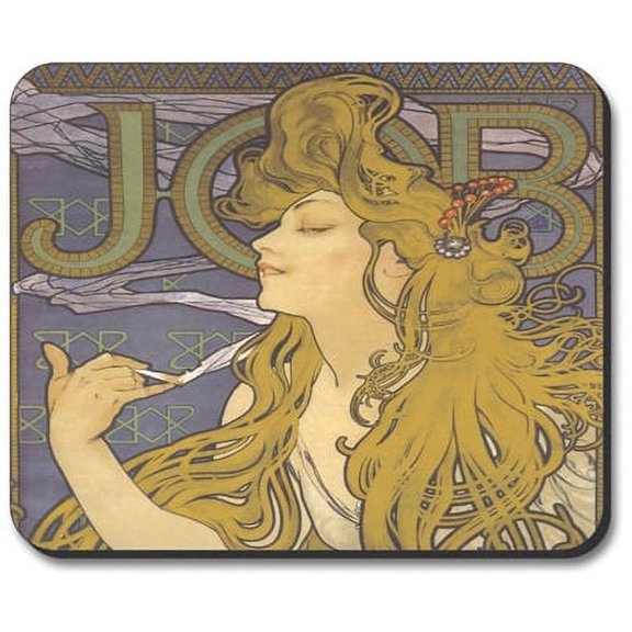 Art Plates Mouse Pad - Mucha - Job