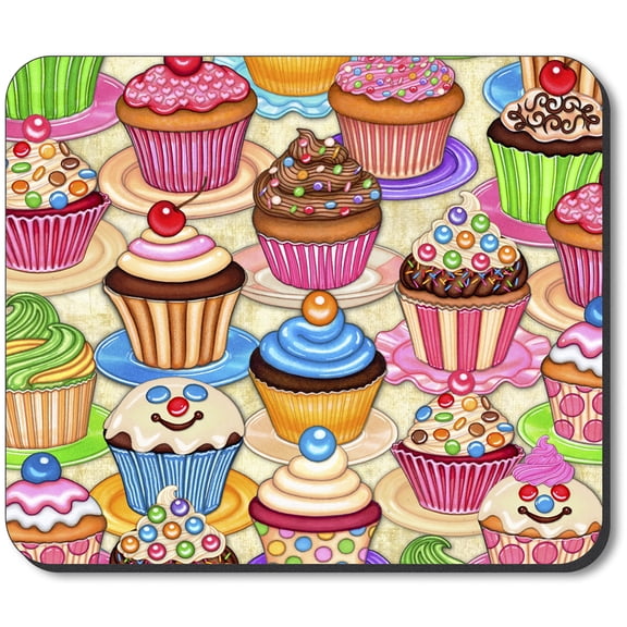 Art Plates Mouse Pad - Tumblercakes